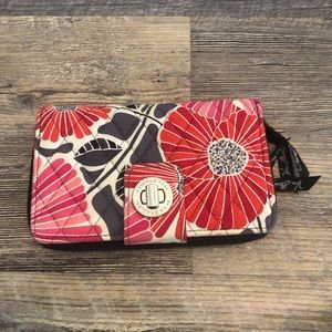 Vera Bradley Floral Wallet 8 x 5”